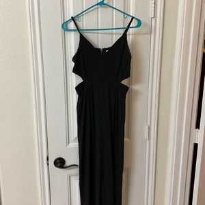 Gianni Bini Black Cut Out Jump Suit